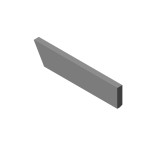 Šamotová deska boční levá MANGALA